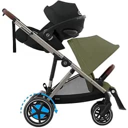 Коляска Cybex eGazelle S TPE Moss Green khaki (525000169) - мініатюра 6