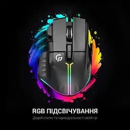 Мишка GamePro GM500B RGB USB Black (GM500B) - мініатюра 6
