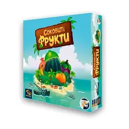 Настільна гра "Соковиті фрукти" Games7Days SF001U 100 дерев'яних фігурок фруктів