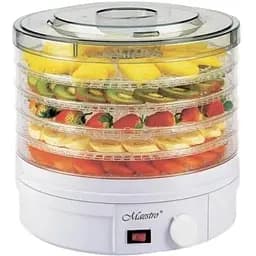 Сушарка для продуктів овочів фруктів грибів 5 секцій Maestro MR-765 10 л дегідратор
