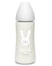 Пляшечка для годування Suavinex Hygge Затишні історії, 360 мл, сірий (306693)