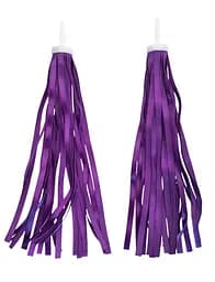 Ленты в руль детского велосипеда / самоката атласные однотонные фиолетовый (G00019654)