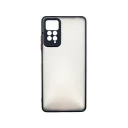 Чохол до мобільного телефона Dengos Matte Xiaomi Redmi Note 12 Pro 4g (black) (DG-TPU-MATT-122)