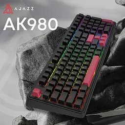 Клавіатура Ajazz AK980 Red switches Black Red (AK980-R-BR) - мініатюра 6