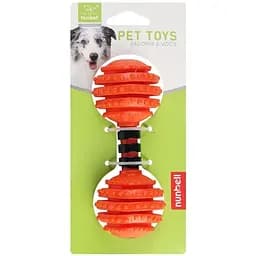 Игрушка для животных Nunbell Гантель 12х4.5 см