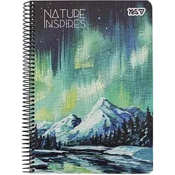 Тетрадь для записей Yes Nature inspires А5 в клетку 80 листов (152266)