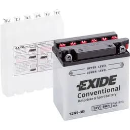 Акумулятор Exide Conventional 12N9-3B (-/+) 6СТ-9Ah АзЕ 12В 85А (EN)
