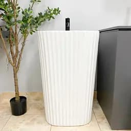 Умивальник VBI Tarsia white підлоговий VBI-019008, Білий