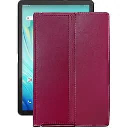 Чехол StatusCASE из экокожи для планшета Blackview Tab 10 2021 Бордовый