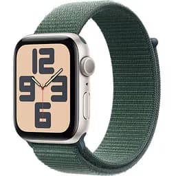 Apple Watch SE 2 2024 GPS 44mm Starlight Aluminium with Lake Green Sport Loop MXEW3 - мініатюра 2
