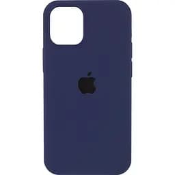 Чехол Silicone Case для Apple iPhone 15 Pro Midnight Blue AA [92746]