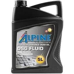 Масло трансмиссионное для АКПП синтетическое Alpine DSG (BMW DCTF-1/MTF LT-5, VW G 052 182) 5 л