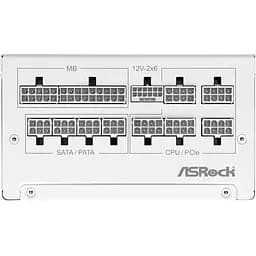 Блок живлення ASRock SteelLegend White SL-850GW ATX 3.1 135mm, 80+ Gold, Fully Modular, Retail 850W - мініатюра 5