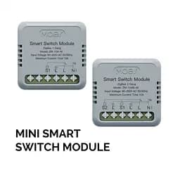 Розумне реле Zigbee Moes ZM-104-M Tuya Smart Switch 10 А - мініатюра 2