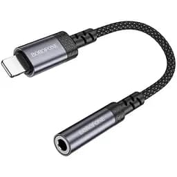 Адаптер перехідник Borofone BV24 3.5 мм мама Lightning тато