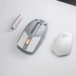 Миша ASUS ROG Strix Impact III Wireless White (90MP03D0-BMUA10) - мініатюра 9