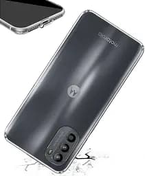 Силіконовий чохол BeCover для Motorola Moto G52/G82 Transparancy (709294) - мініатюра 7