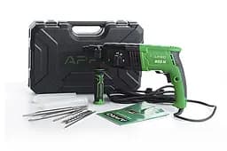 Перфоратор прямой Apro 850H 2,8 Дж 850В SDS+ в кейсе(896212)