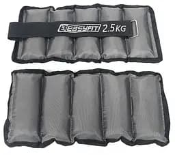 Обтяжувачі для ніг та рук з металом Metal 2.5 кг (пара) EasyFit fit0024810 - мініатюра 2