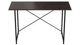 Стіл письмовий Line Лайт Ferrum-decor 750x1200x500 Чорний метал ДСП Венге Магія 16 мм (FRD-106157) - мініатюра 5