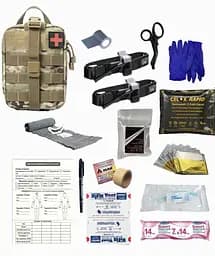 Аптечка укомплектована №4 Rescue Ready в підсумку зі швидким скидом