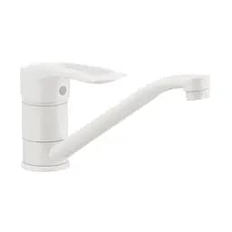 Змішувач для кухні Haiba Hansberg 004 white HB0182 Білий матовий