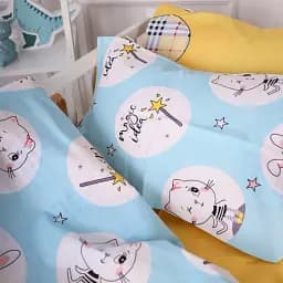 Підковдра MirSon Бязь Kids Time 20-0044 Cats and bunnies 143х210 см (2200009640964) - мініатюра 5