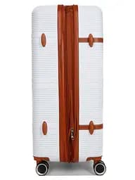 Валіза велика L ABS-пластик Worldline Airtex 629 76×52×30см 110л Біла - мініатюра 7