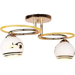 Люстра потолочная Brille для кухни E27 40W G (LK-368C/2)