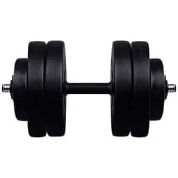 Гантель RN Sport композитна 23 кг + скакалка у подарунок