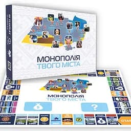 Настільна гра FlixPlay Монополія твого міста стікери філій (PLR-0031) - мініатюра 3