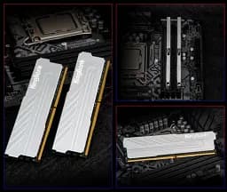 Пам'ять 16Gb DDR5, 5600 MHz, KingBank, Silver, 36-36-36-80, 1.35V, з радіатором (K5.01.FP05DD7202) - мініатюра 2