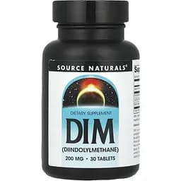 Натуральная добавка Source Naturals DIM 200 mg 30 таблеток