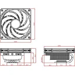 Кулер для процесора ID-Cooling IS-50X V3 Black [148521] - мініатюра 8