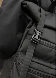 Чоловічий рюкзак Sambag RollTop ZARD чорний тканевий 41 х 30 х 16 см (24238065m) - мініатюра 3