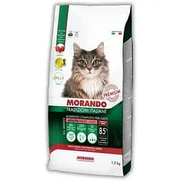 Сухой корм для кошек Morando Tradizioni с говядиной и свининой 1.5 кг
