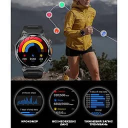 Годинник Smart Surf X Pro Black Steel, 2 ремінця - мініатюра 20