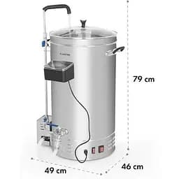 Пивоварня Klarstein Brauheld Pro 45 л (10034588) - мініатюра 4