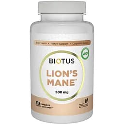 Їжовик гребінчастий Biotus Lion's Mane 500 мг 120 капсул