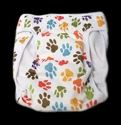 Hippie Pet Багаторазовий підгузник для собак-сук XS лапки - мініатюра 3