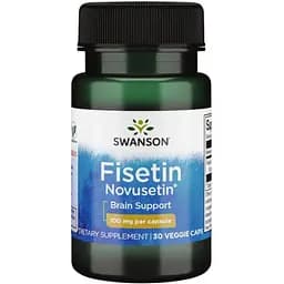 Фізетин для мозку Swanson Fisetin Novusetin 100 мг 30 капсул (2022-09-0225)