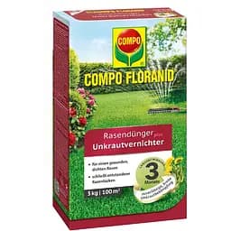 Тверде добриво для газонів Compo проти бур'янів 3 кг (3310)