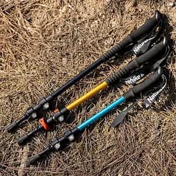 Трекінгова палиця телескопічна Naturehike Men ST 01 (NH17D001-Z) золотиста - мініатюра 5