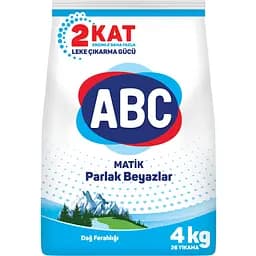 Стиральный порошок АВС Горная свежесть для белых вещей автомат 4 кг