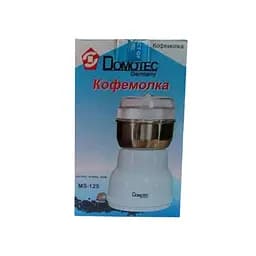 Кавомолка Domotec MS-125 ротаційна контейнер 350 г 180 Вт біла (lp-90214_246) - мініатюра 3