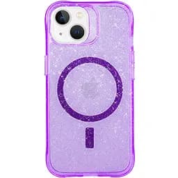 Чохол Epik TPU Radiance with MagSafe для Apple iPhone 15, 6.1 Purple