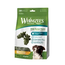Ласощі Whimzees Alligator для собаку формі Алігатора M 12 шт.