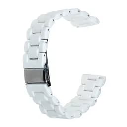 Ремінець Ceramic 22 mm Watch Gear S3/ Watch 46 mm/Xiaomi Amazfit White - мініатюра 2