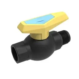 Кран кульовий SantehPlast ПЕ ВН 1"х1" PP 30412