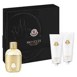 Набор Moncler Sunrise Pour Femme 100 мл парфюмированная вода, 100 мл крем для тела, 100 мл гель для душа